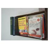 Outdoors & Industrial Magazines, Hymnals & Sheet Music, Cleaning Books, & Food Storage Bags