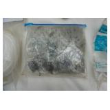 1 Ton Rope Hoist (NEW), Galvanized oil Can, Brookings Pour Spout and other hardware items