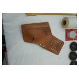 Blue Masking Tape (5 rolls), Regular Masking Tape (2 Rolls) Super Sliders for furniture, tool belt pouch, For Sale & keep Out Signs, packing saran wrap