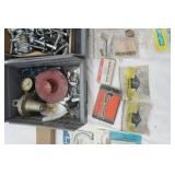 Hardware Organizer Bins and Various Hardware Supplies
