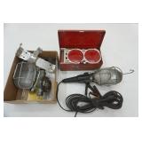 Trouble Light, Drill Pump, Safety Reflector Kit