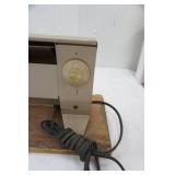 Mounted baseboard plug-in heater