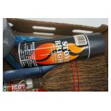 Caulking, Stove Bright, Twine, Duct Tape, Hammer