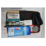 Camera, Book Light, Illuminated Microscope, Sharps Container, Glasses Case Stereo Headphone Junction Box and More