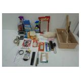 Variety Lot: Acurite Weather Clock, Pledge, Rejuvenate, Tape Dispenser, JB Weld and MORE!