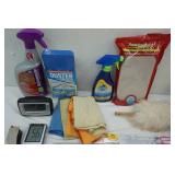 Variety Lot: Acurite Weather Clock, Pledge, Rejuvenate, Tape Dispenser, JB Weld and MORE!