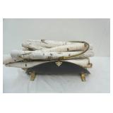 Birch Firewood & Log Holder