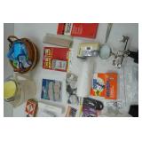 Extension Cords, Cleaning Supplies, Brushes, Mouse Trap, Weather Stripping, Hand Tools, Hardware Supplies