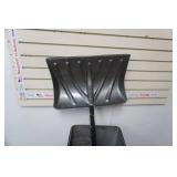 Metal Garbage Can, Snow Shovel, Galvanized & Poly piping