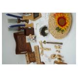 Coaster Sets, Candle Holders, Lighthouse Planter, Decorative mini hats, and other decor