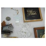 Coaster Sets, Candle Holders, Lighthouse Planter, Decorative mini hats, and other decor