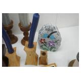 Coaster Sets, Candle Holders, Lighthouse Planter, Decorative mini hats, and other decor