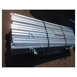 Pallet of Galvanized Shutter Blades 5"x98" Approx. 300 pcs