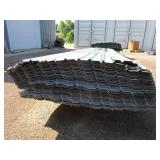 Pallet of Galvanized Shutter Blades 5"x98" Approx. 300 pcs