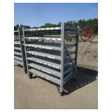 Rolling Storage Rack 31"x55"x68"