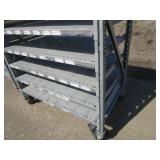Rolling Storage Rack 31"x55"x68"