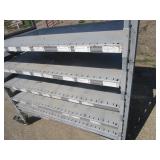 Rolling Storage Rack 31"x55"x68"