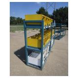 Storage Rack w/Bins 2