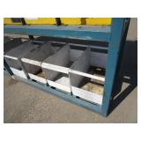 Storage Rack w/Bins 2