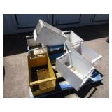 Approx. 35 Akro Parts Bins & 7 Steel Parts Bins