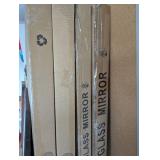 36" x 26" French Country Mantel Mirror Black - Threshold