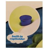 BigMouth Inc X Original Squishmallows Tristan The Triceratops Pool Float 4 Ft Long