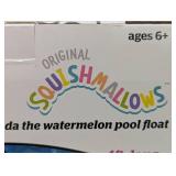 BigMouth Inc X Original Squishmallows Wanda The Watermelon Pool Float 4 Ft Long