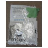 Dogberry Collections Modern Farmhouse 6 ft. Midnight Black Cap-Shelf Mantel