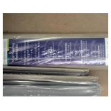 Set of 3 - Performance Accessory  0.31 in. T x 2 in. W x 78.7 in. L Vinyl 4 in 1 Molding