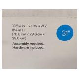 31" Stackable Shelf - Room Essentials - Espresso Finish