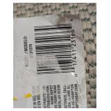 Multi-Colored 5 ft. x 7 ft. Striped Border Indoor/Outdoor Area Rug