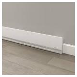 63.688 in. 240/208-Volt 1500/1125-Watt Electric Baseboard Heater in White