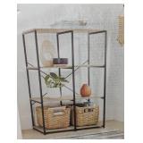 11" 6 Cube Storage Shelves - Brightroom™: Modular Decorative Storage Furniture, Anti-Tip, Open Shelves