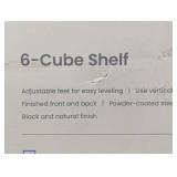 11" 6 Cube Storage Shelves - Brightroom™: Modular Decorative Storage Furniture, Anti-Tip, Open Shelves