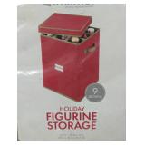 Set of 2 Heavy Duty Storage Containers - Rolling Tree Bag & Figure Storage