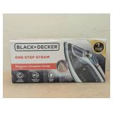 BLACK+DECKER Steam Iron Retractable Cord Gray: 1200W Nonstick Soleplate, Anti-Drip, Vertical Steam, Comfort-Grip Handle