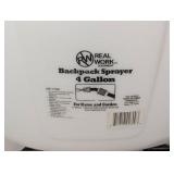 REALWORK 4-Gallon Backpack Sprayer with Padded Shoulder Strap - Missing Nozzle
