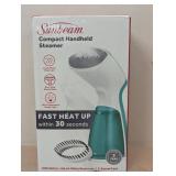 Sunbeam 1000W Compact Handheld Steamer with Brush Attachment