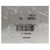 SAFAVIEH Madison Gray/Orange 9 ft. x 12 ft. Geometric Abstract Area Rug