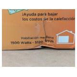 1500-Watt Electric Oil-Filled Space Heater with Digital Display