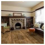 Aged Birch Wood Residential/Light Commercial Vinyl Sheet Flooring 12ft. Wide x 75ft Long (900 Sq Ft)