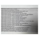 10 Manifested Pallets of New Appliance Parts Pallets 1-10