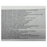 10 Manifested Pallets of New Appliance Parts Pallets 1-10