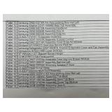 10 Manifested Pallets of New Appliance Parts Pallets 1-10