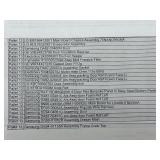 10 Manifested Pallets of New Appliance Parts Pallets 11-20