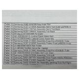 10 Manifested Pallets of New Appliance Parts Pallets 11-20