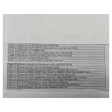 10 Manifested Pallets of New Appliance Parts Pallets 21 - 30