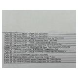 10 Manifested Pallets of New Appliance Parts Pallets 21 - 30