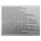 12 Manifested Pallets of New Appliance Parts Pallets 31 - 42