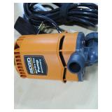 Ridgid Quick Connect Pump Accessory for Wet Dry Vacs - Model VP2000